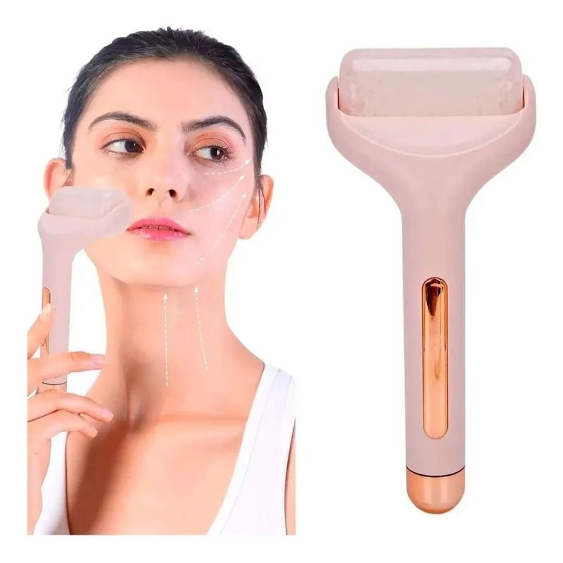GENERICO - Rodillo Masajeador Facial Corporal Roller Ice Gel Frio Hielo
