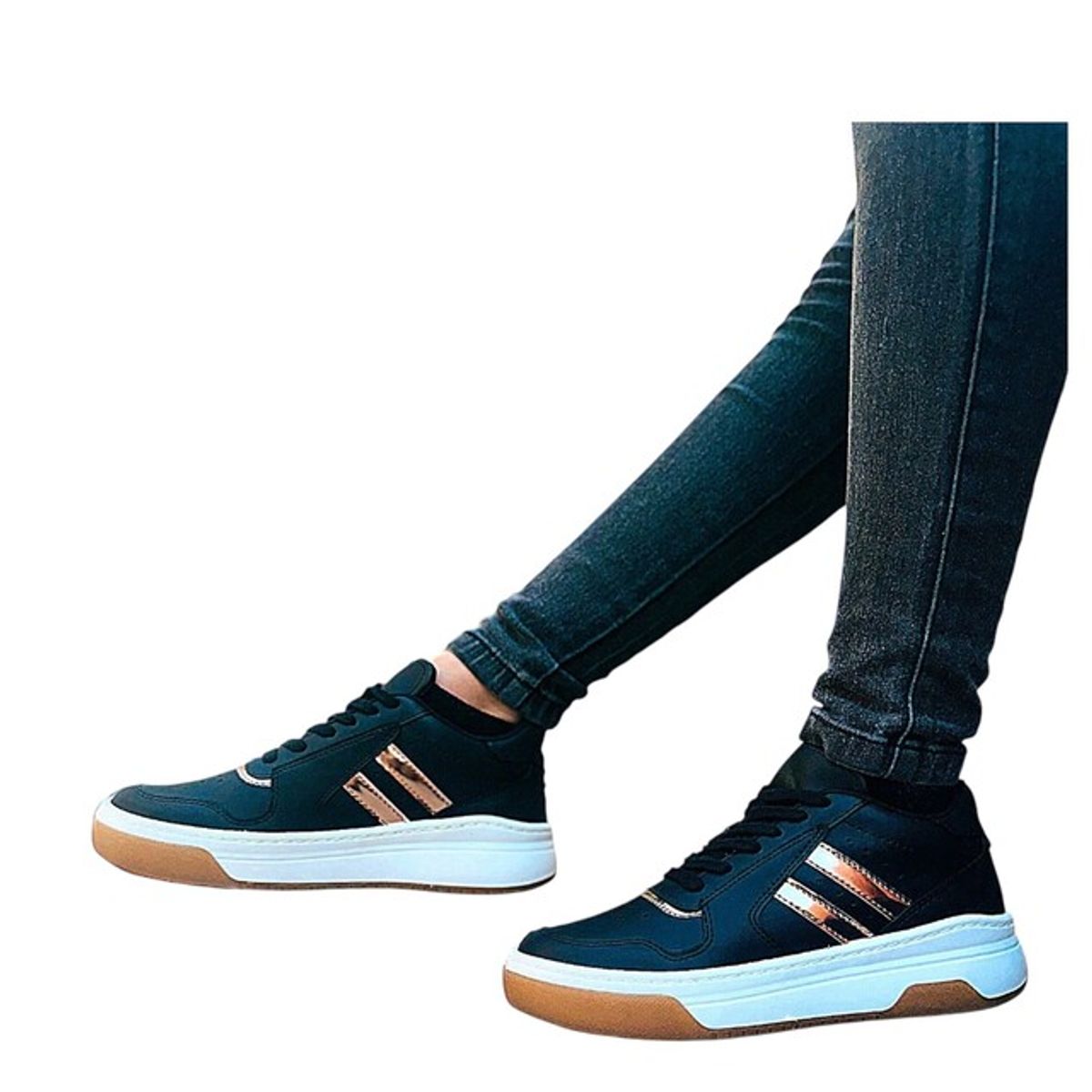 NACIONAL - Tenis Bolicheros 2 Líneas Dama