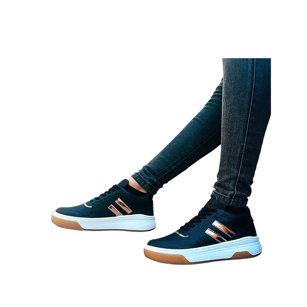 NACIONAL - Tenis Bolicheros 2 Líneas Dama