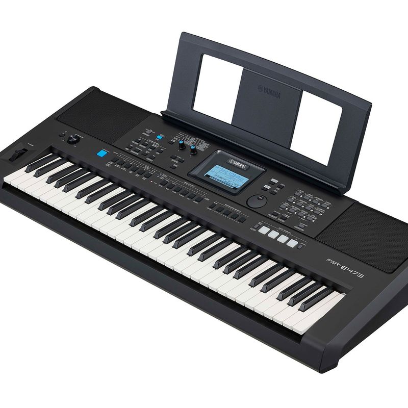 YAMAHA - Teclado Yamaha Organeta Psr-e473 Adapta+base+silla+Audífonos