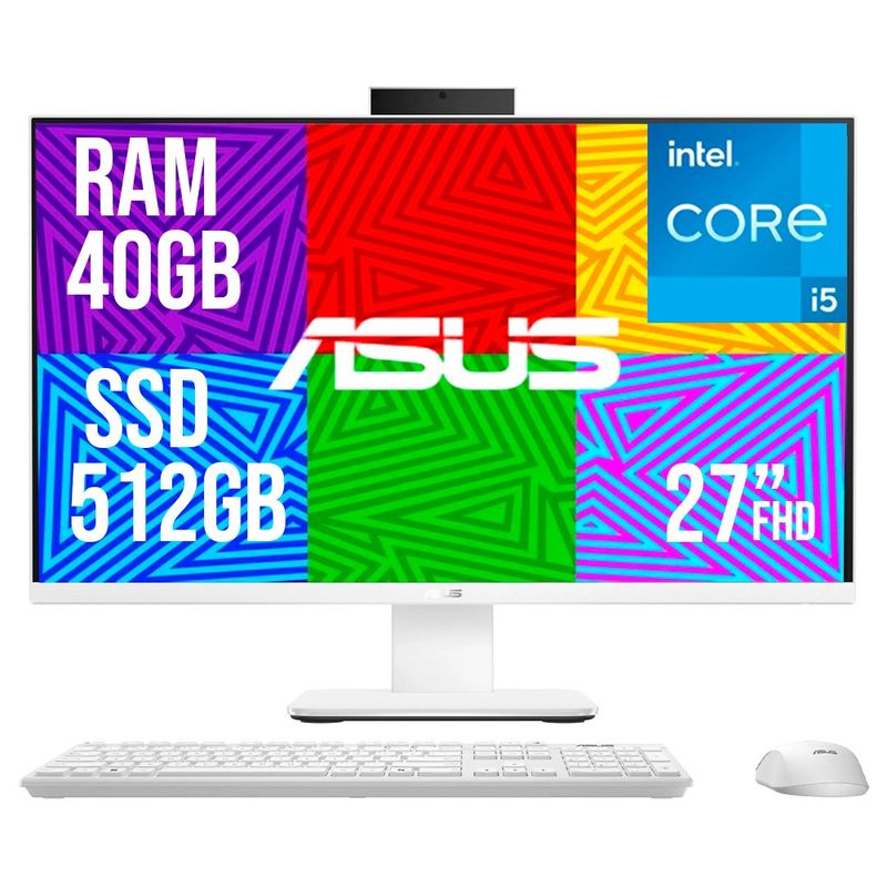 ASUS - TODO EN UNO ASUS INTEL CORE I5 13420H SSD 512GB RAM 40GB 27 FHD