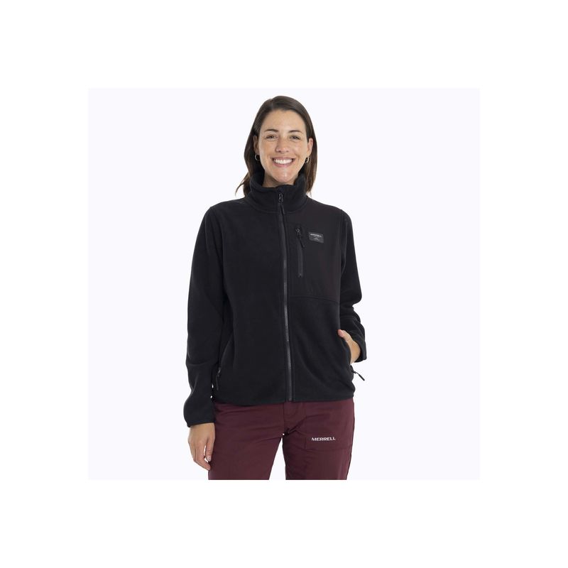 MERRELL - Chaqueta Mujer Merrell NOATAK MICROFLEECE Negro MERRELL