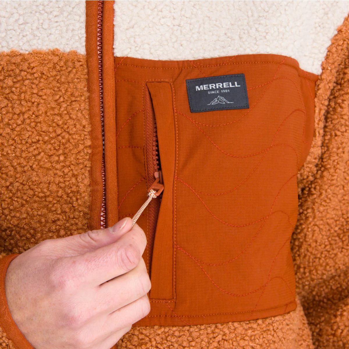 MERRELL - Chaqueta Mujer Merrell SHERPA FULL ZIPPER I Multicolor MERRELL