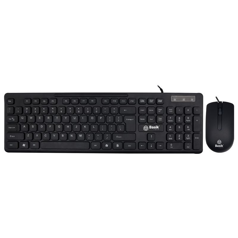JALTECH - COMBO USB TECLADO Y MOUSE BSK 9307