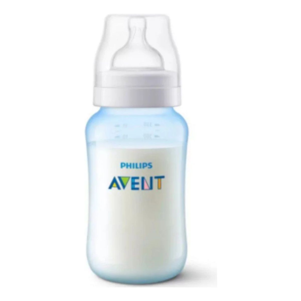 PHILIPS - Tetero Classic Válvula Anticólicos Azul 11oz Avent