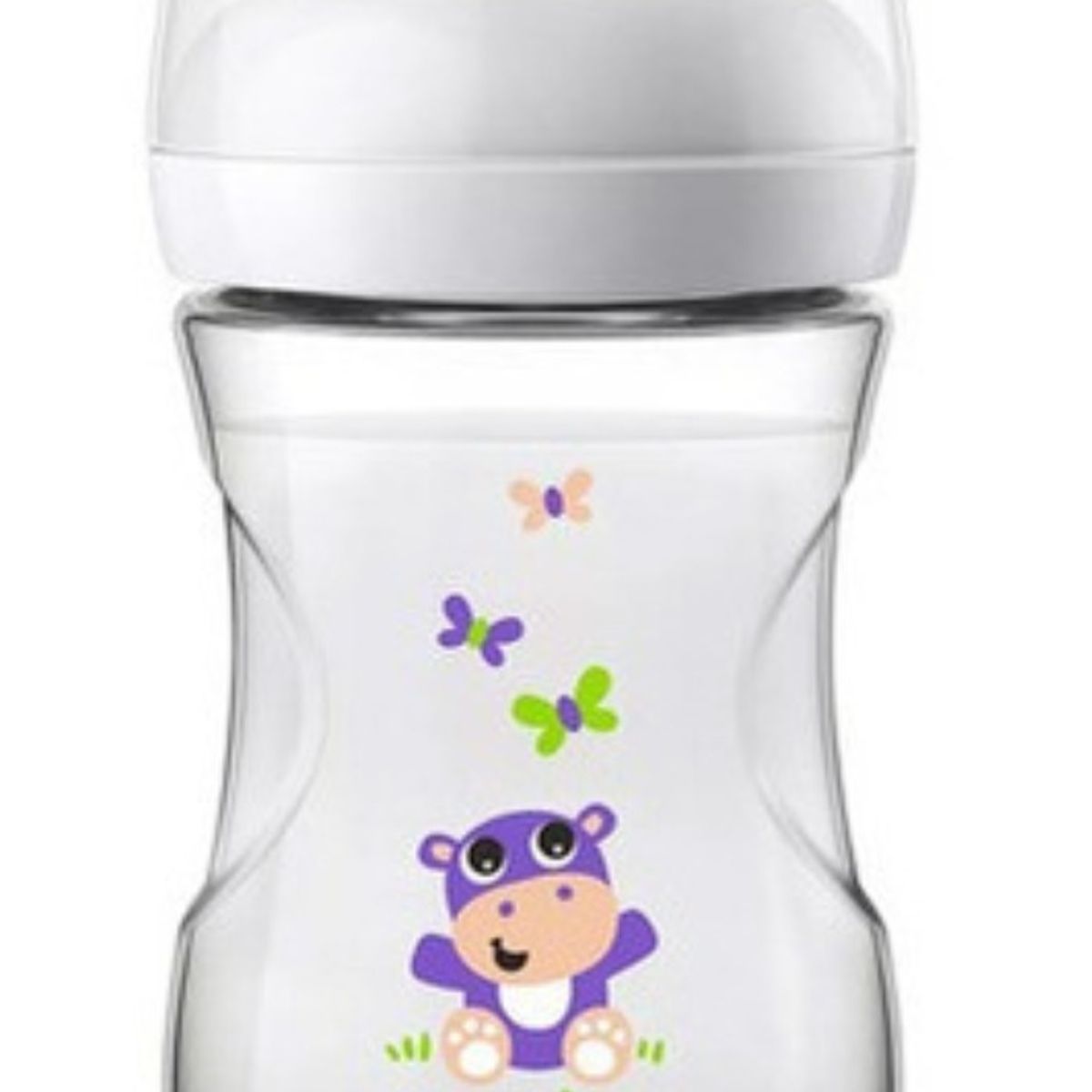 PHILIPS - Tetero Natural 9oz Hipopotamo Avent Scf07022