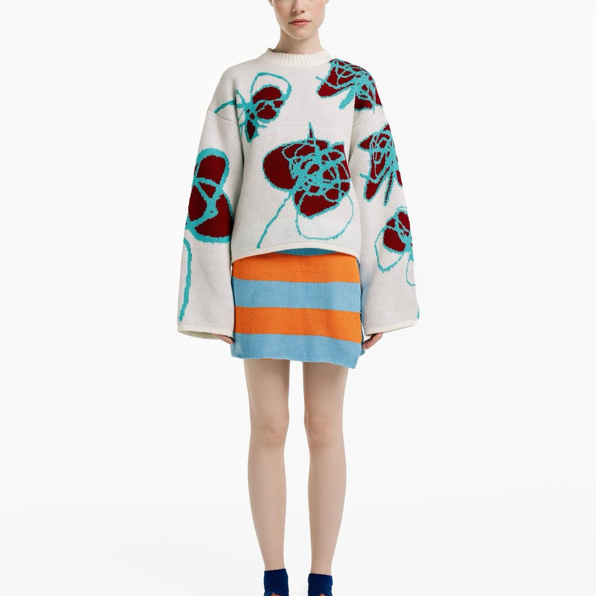 MAGLIONE - Sweater Rosas de Paramo