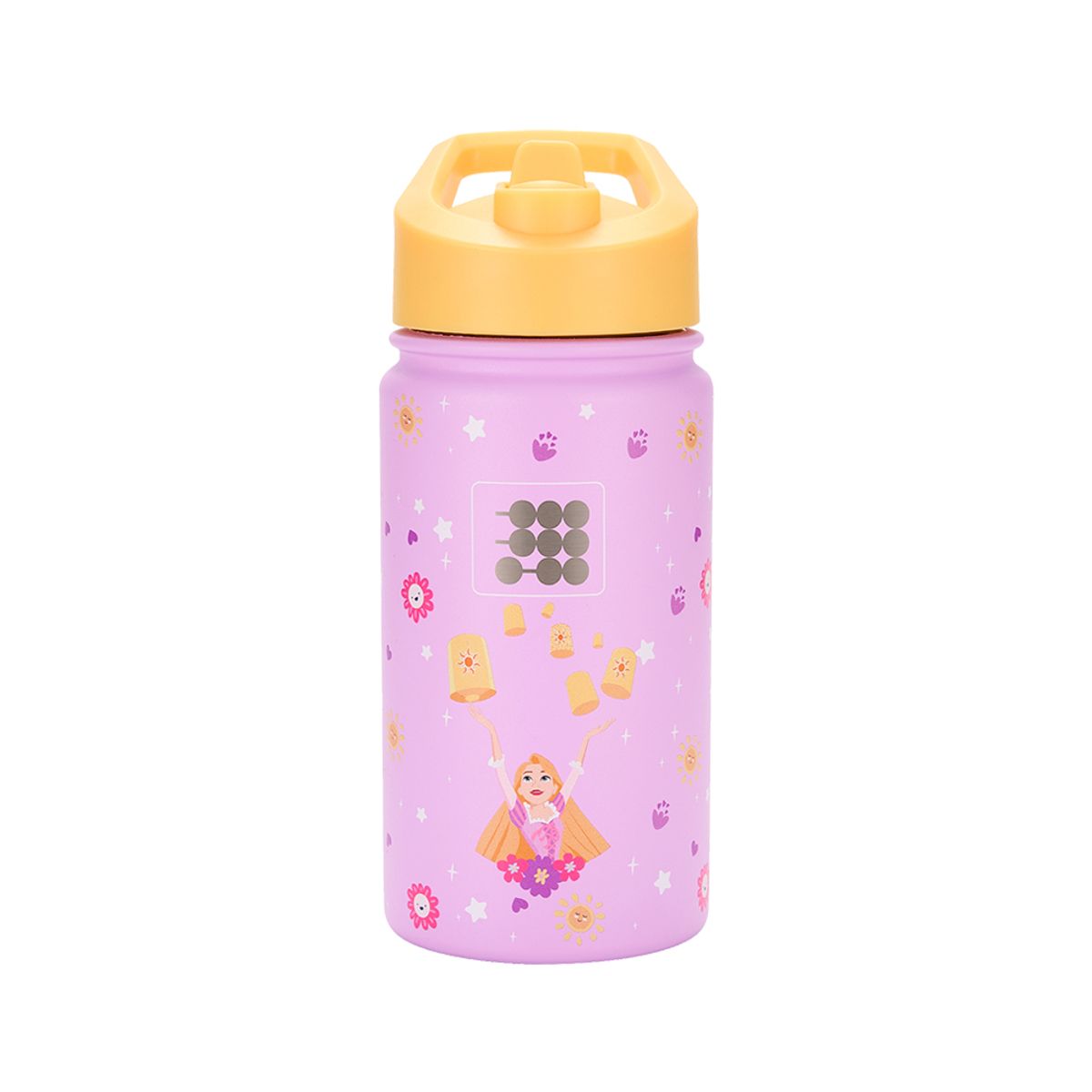 CUBITT - Termo para niños Cubitt Jr + Disney Rapunzel Yellow