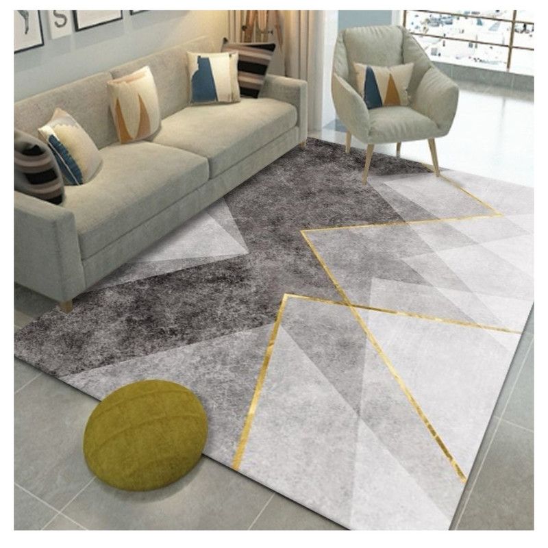 MULTIPLACE COLOMBIA - Alfombra Moderna de Lujo Ideal para Sala Habitación u Oficina