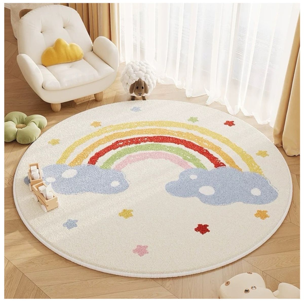 MULTIPLACE COLOMBIA - Alfombra Infantil Diseño Didáctico y Decorativo para Niños