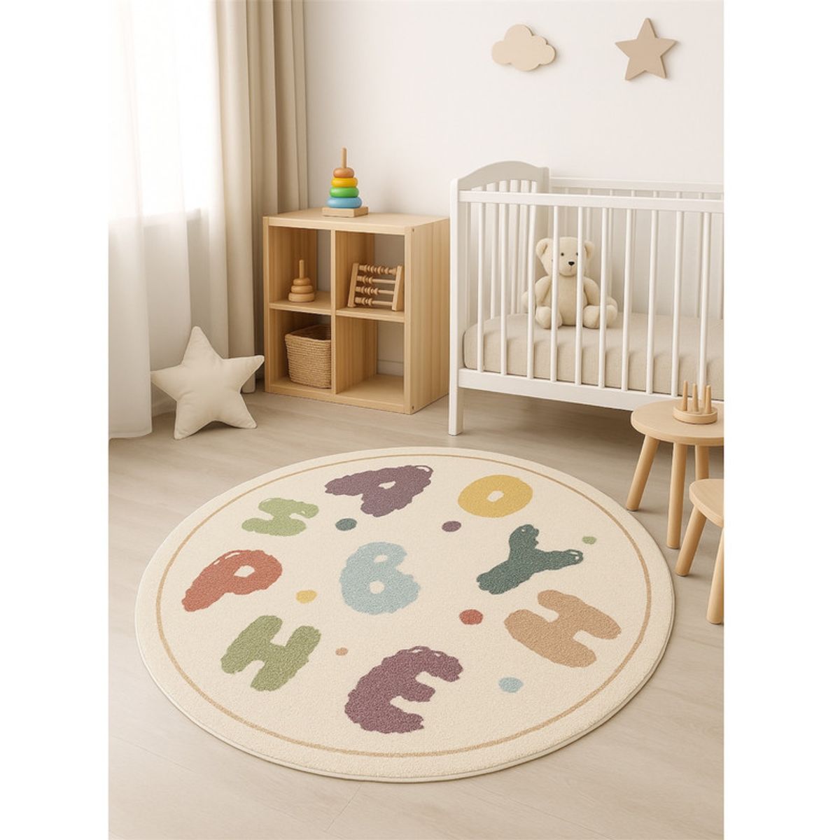 MULTIPLACE COLOMBIA - Alfombra Infantil Diseño Didáctico y Decorativo para Niños
