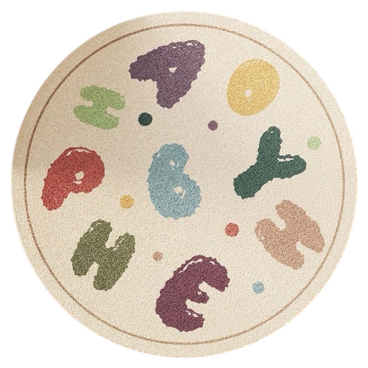 MULTIPLACE COLOMBIA - Alfombra Infantil Diseño Didáctico y Decorativo para Niños