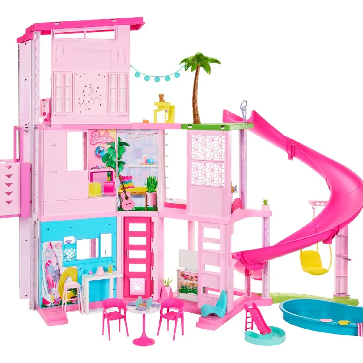 MATTEL - Barbie Dreamhouse Casa De Los Sueños Set De Juego Color Rosa