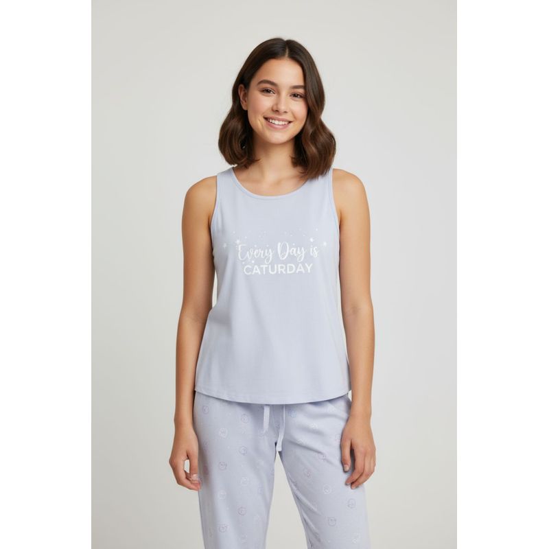 LILI PINK - Conjunto pijama para niña en 2 piezas confeccionado en algodón