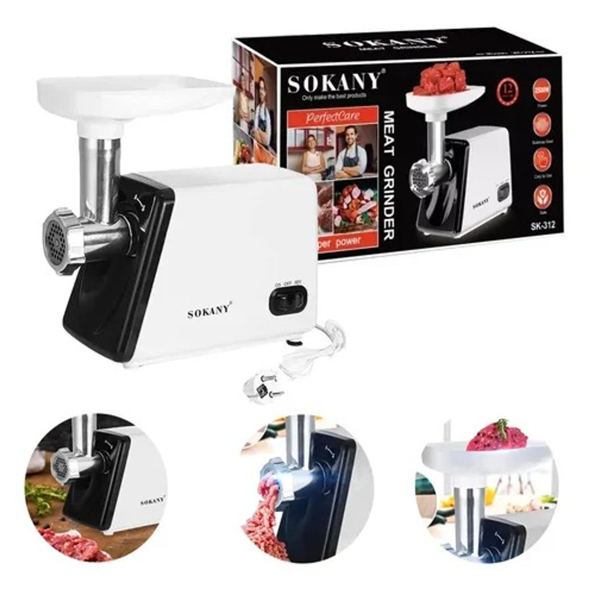 LANZURY IMPORTACIONES - Molino Eléctrico - Picador De Carne