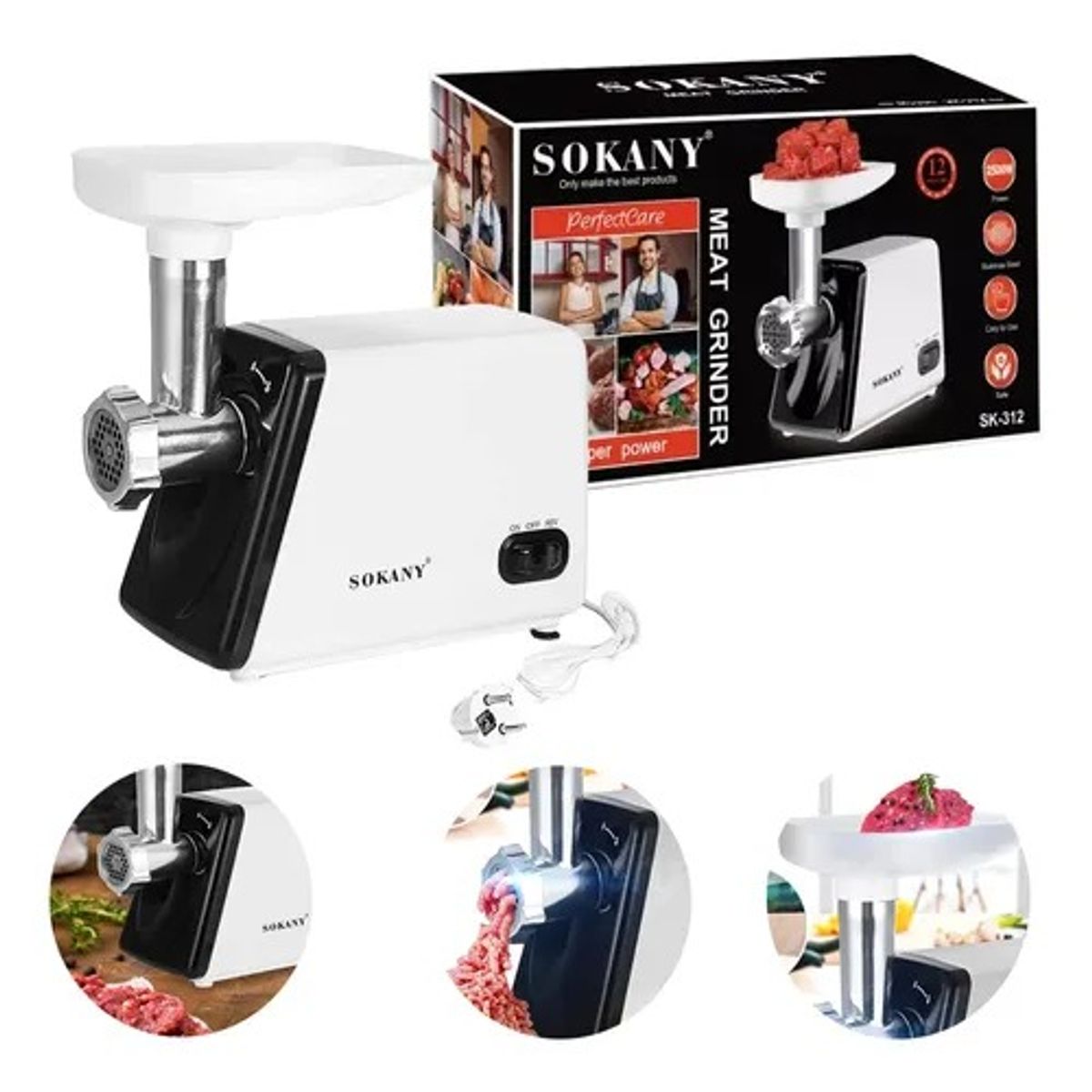 LANZURY IMPORTACIONES - Molino Eléctrico - Picador De Carne