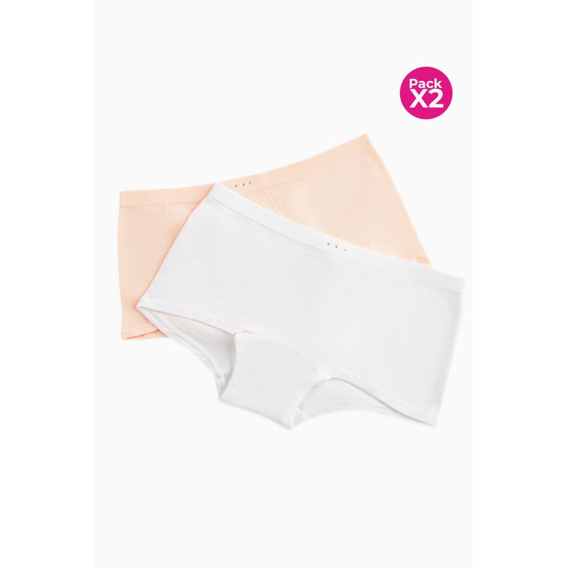 LILI PINK - Boxer teen con tecnologia seamless paquete x2