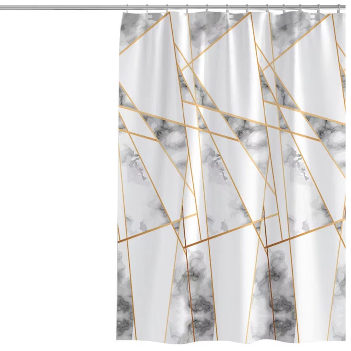 MULTIPLACE COLOMBIA - Cortina de Baño de Tela Impermeable 160x180 cm