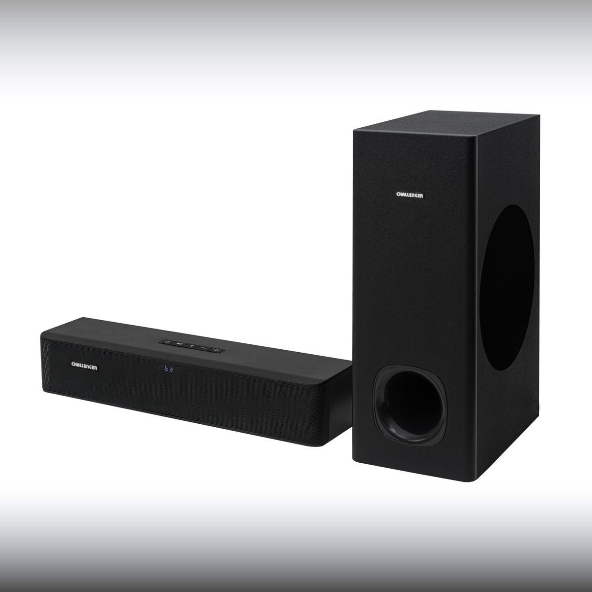 CHALLENGER - Barra de Sonido negra Bluetooth 80W Challenger SB80Y