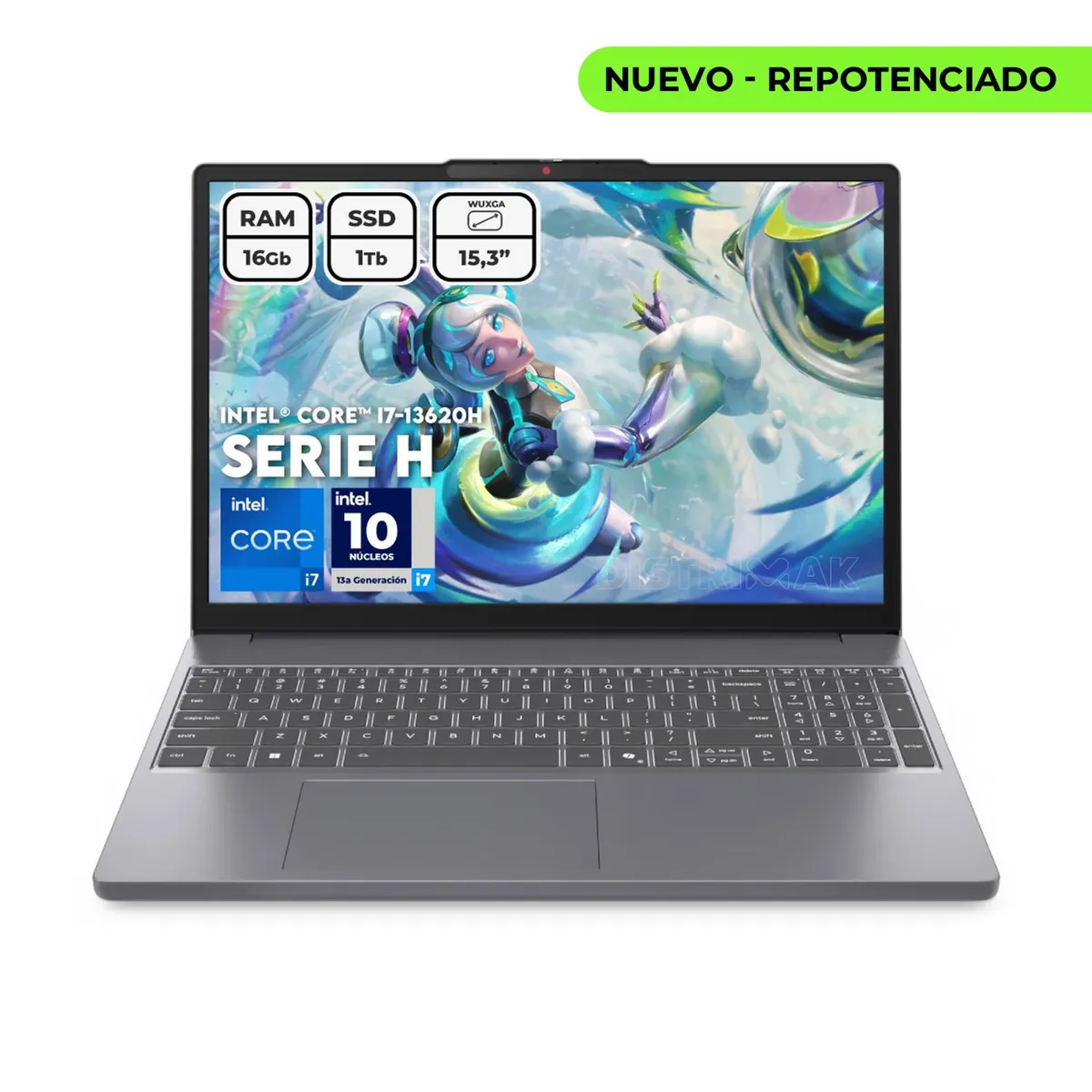 LENOVO - Portátil Lenovo Ideapad Intel I7 13620h Ram 16gb Ssd 1 Tb Computador Portátil