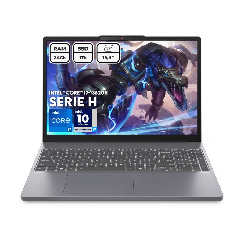 LENOVO - Portátil Lenovo Ideapad Intel I7 13620h Ram 24gb Ssd 1 Tb Computador Portátil