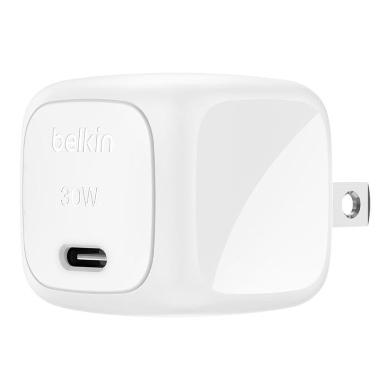 BELKIN - Cargador USBCPD 30W Blanco BELKIN