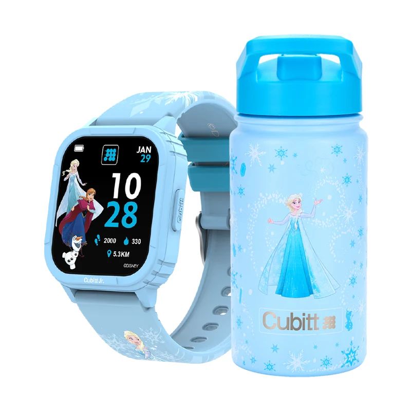 CUBITT - Combo Smartwatch + Termo Disney Jr X Cubitt Frozen Blue