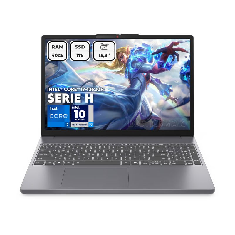 LENOVO - Portátil Lenovo Ideapad Intel I7 13620h Ram 40gb Ssd 1 Tb Computador Portátil