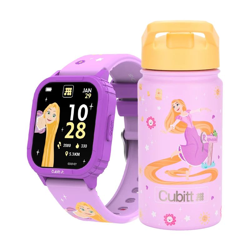 CUBITT - Combo Smartwatch + Termo Disney Jr X Cubitt Rapunzel Yellow