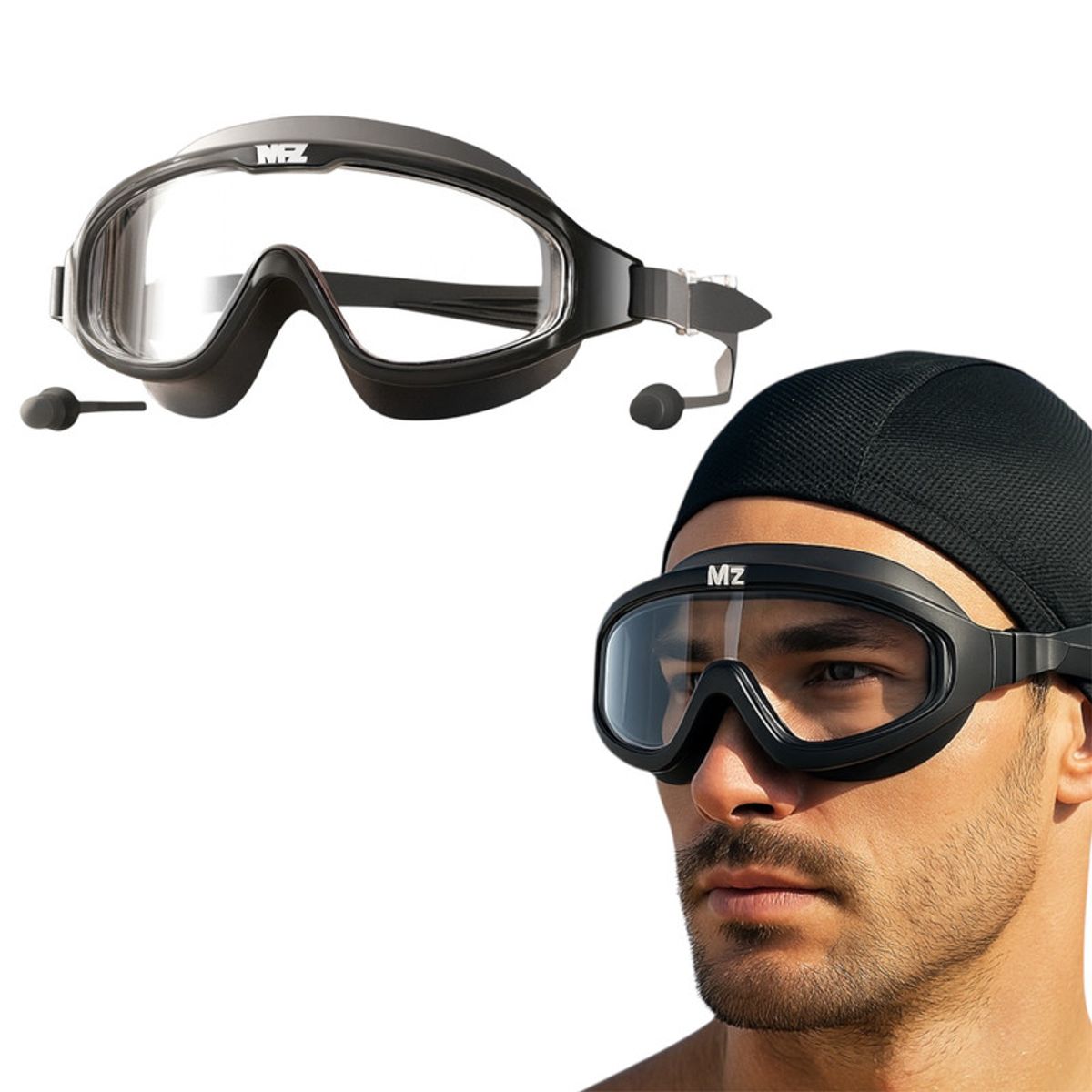 MULTIPLACE COLOMBIA - Gafas de Natación Tipo Careta para Adulto