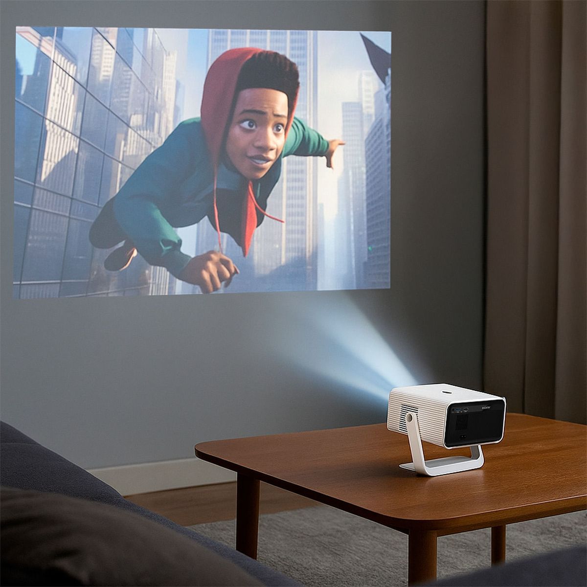 VTA - Proyector Inteligente con Android Full HD 2800 Lúmenes Tottori VTA