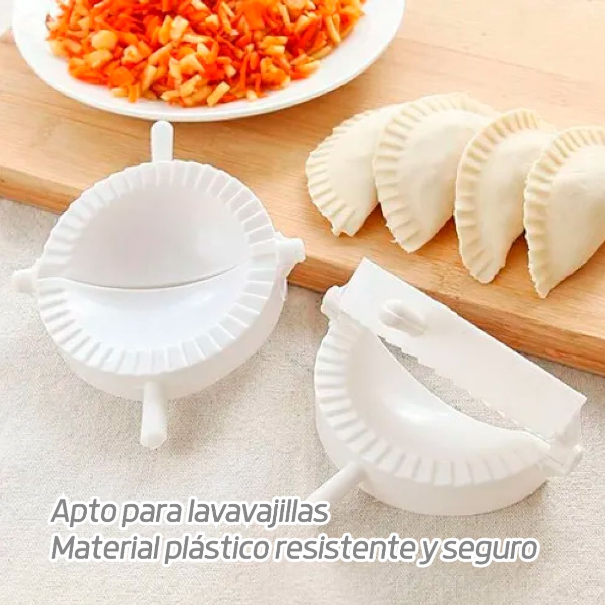 TV NOVEDADES - Set De Moldes Para Armar Empanadas Handy Delite