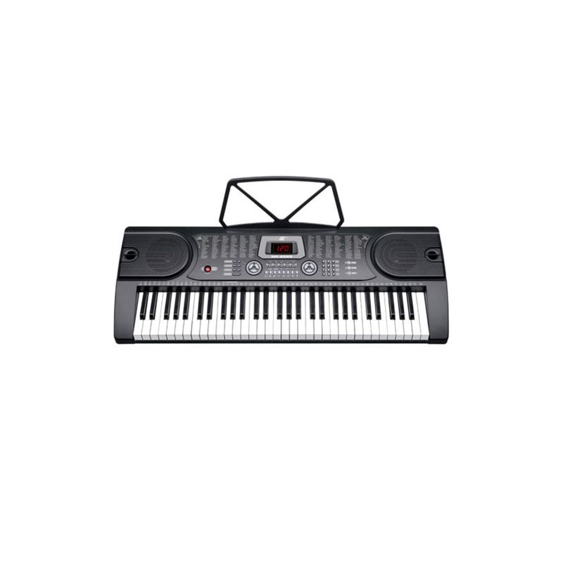 MK - Teclado Organeta Mk2089 Under 61 Teclas Microfono Adaptador