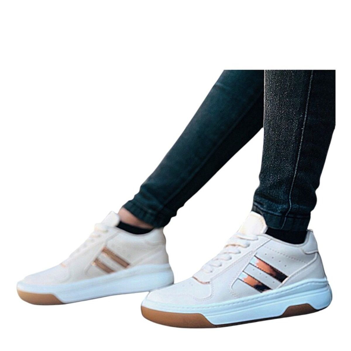 NACIONAL - Tenis Bolicheros 2 Líneas Dama