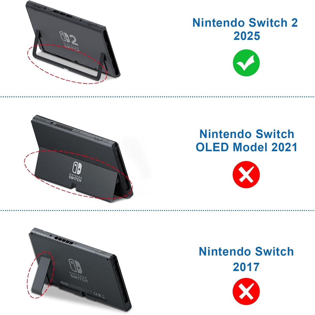 GENERICO - Funda Protectora Fintie Kids Para Nintendo Switch 2 (2025)