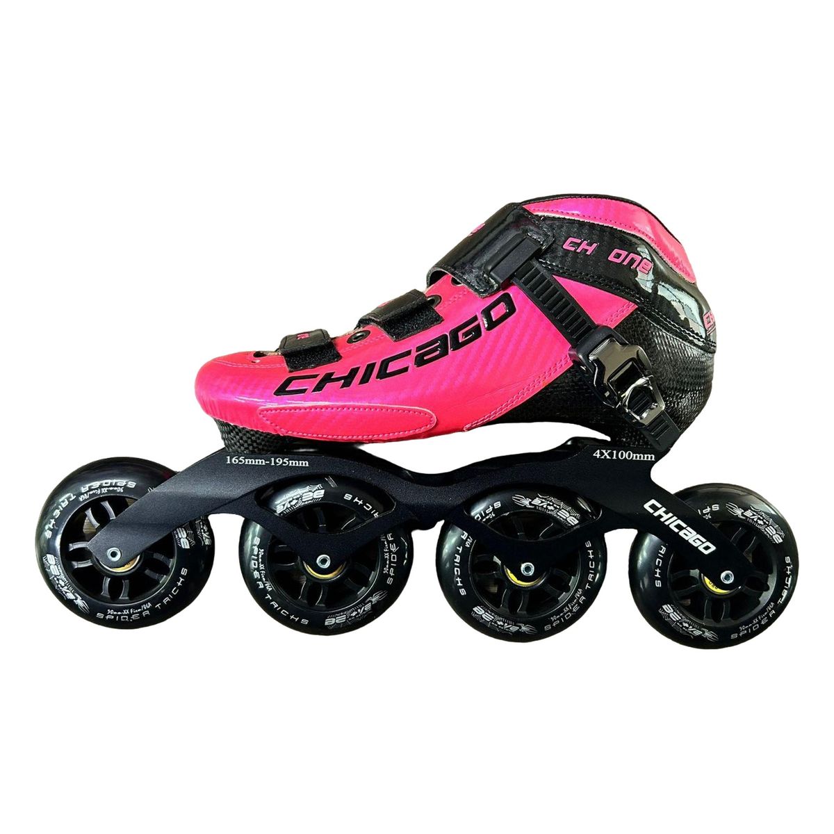 DISTRIONLINE - Patines Profesionales Chicago Originales Fibra De Carbono