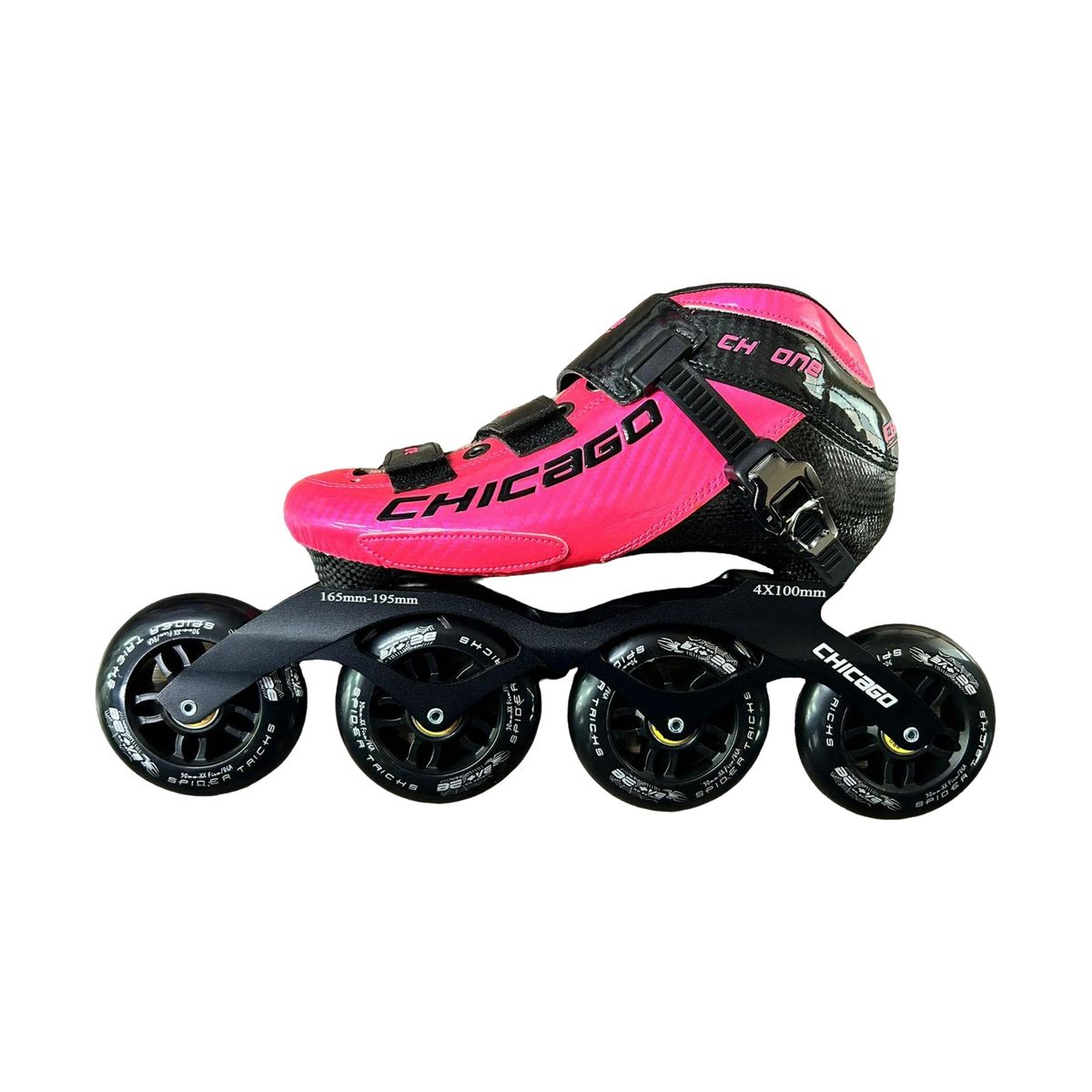 DISTRIONLINE - Patines Profesionales Chicago Originales Fibra De Carbono