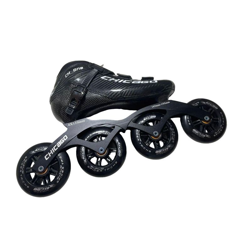 DISTRIONLINE - Patines Profesionales Chicago Originales Fibra De Carbono