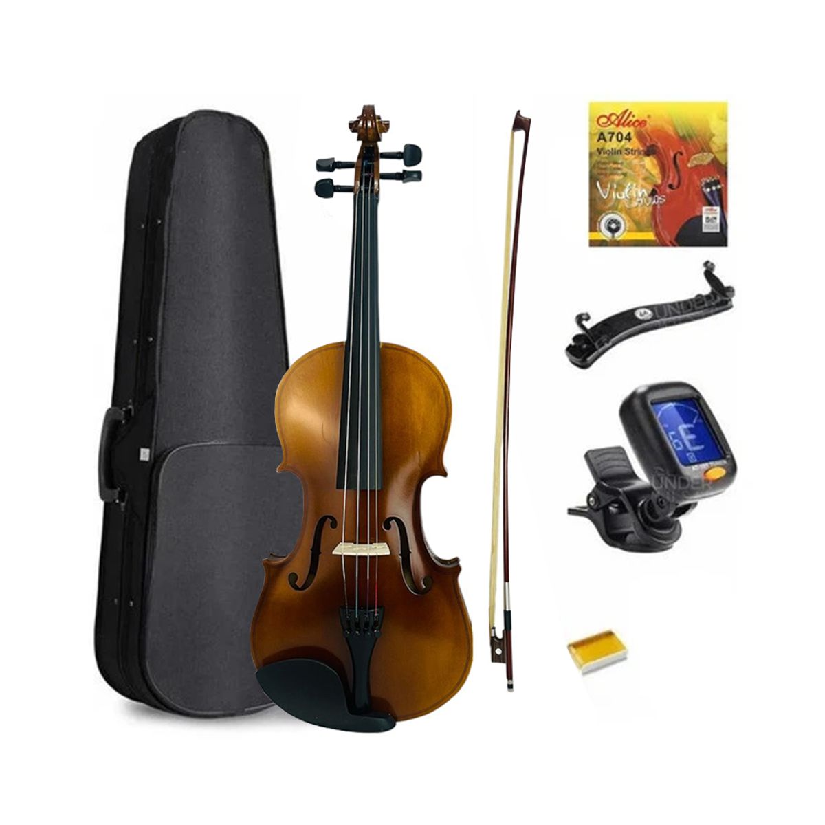 GREKO - Violin Greko Vb301 44 Encordado+ Almohadilla+ Afinador+arco