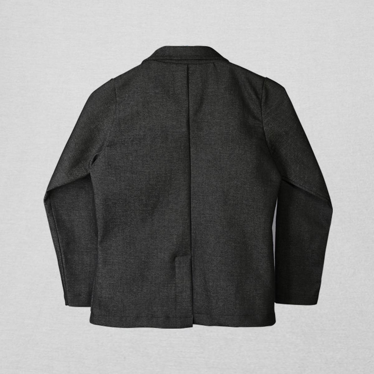 BIGBOYS - Blazer Negro Jaspeado Niño