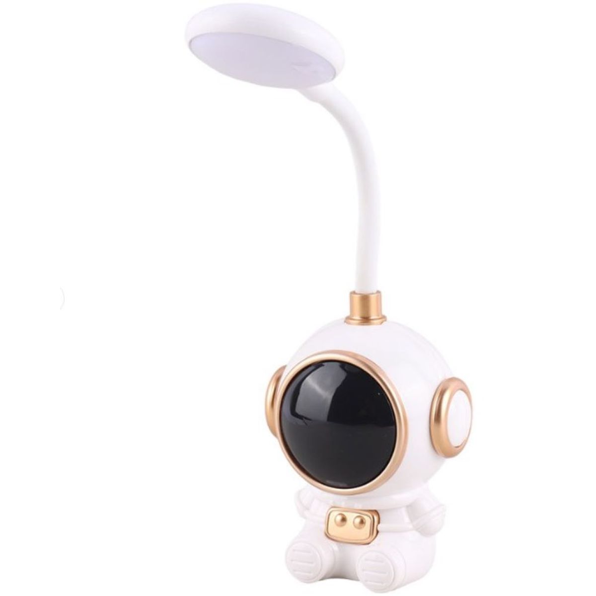 ZHOPI CO - Lampara Astronauta Recargable Flexible Escritorio Mesa