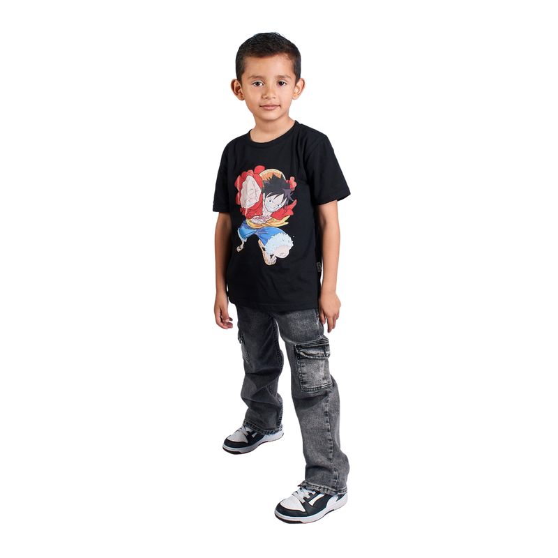 BIGBOYS - Camiseta Mugiwara Negra