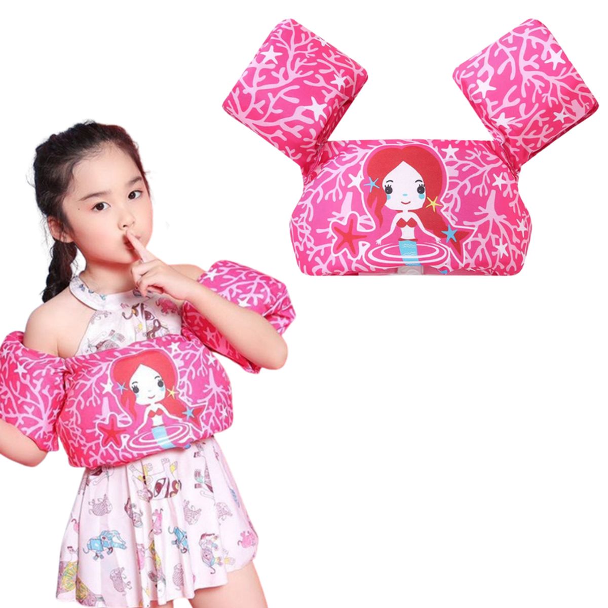 MULTIPLACE COLOMBIA - Flotador tipo chaleco para niños de 2 a 6 años