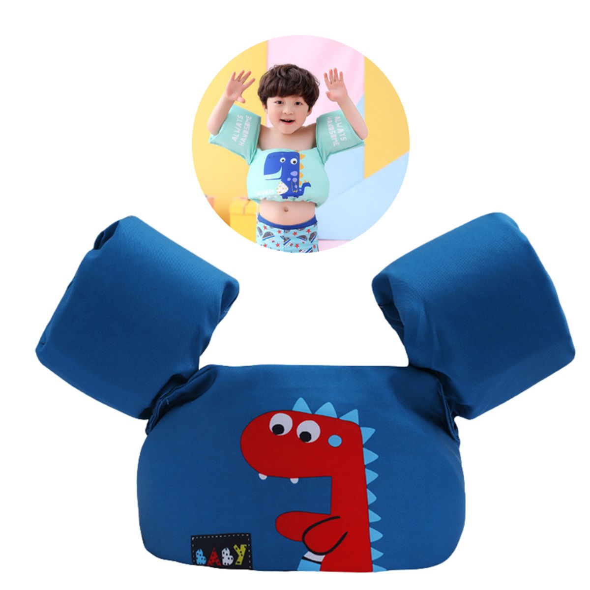 MULTIPLACE COLOMBIA - Flotador tipo chaleco para niños de 2 a 6 años