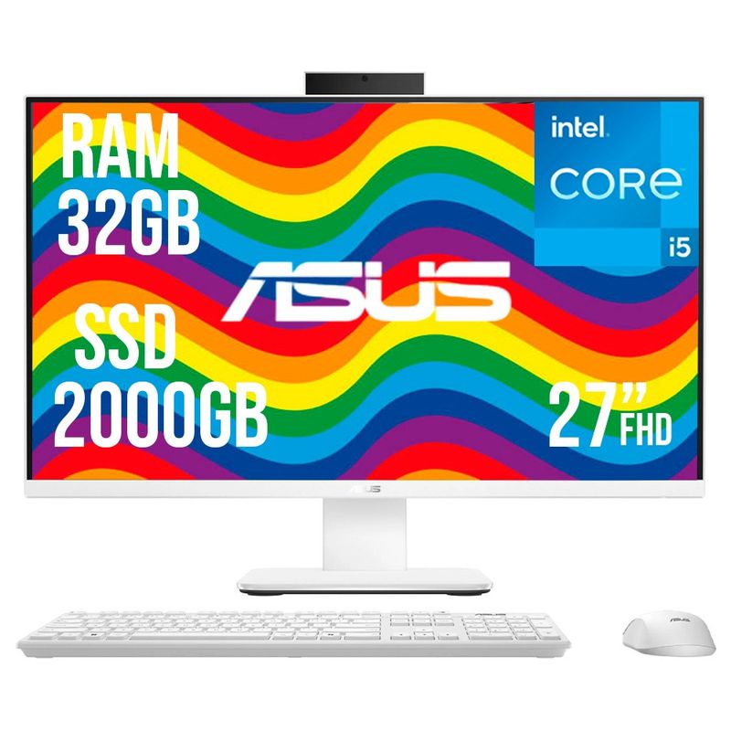 ASUS - TODO EN UNO ASUS INTEL CORE I5 13420H SSD 2TB RAM 32GB 27 FHD