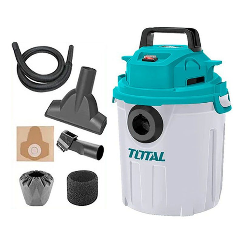 TOTAL - Aspiradora Y Sopladora Para Humedoseco 10l 1200w Total