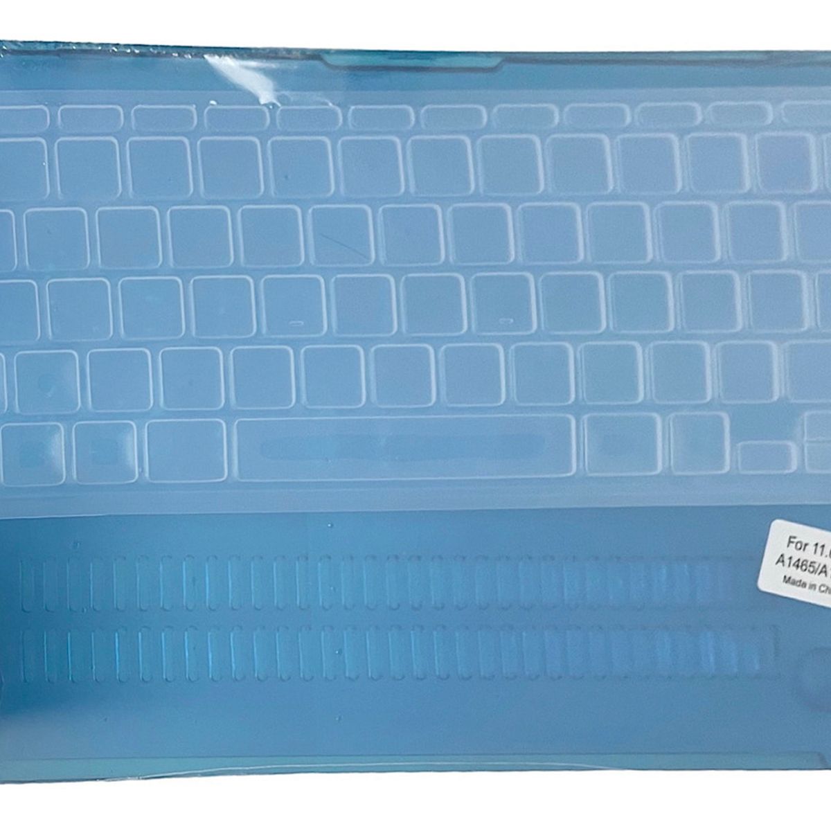 GENERICO - Carcasa / Case + Protector Teclado Macbook Air 11 Español Azul Claro