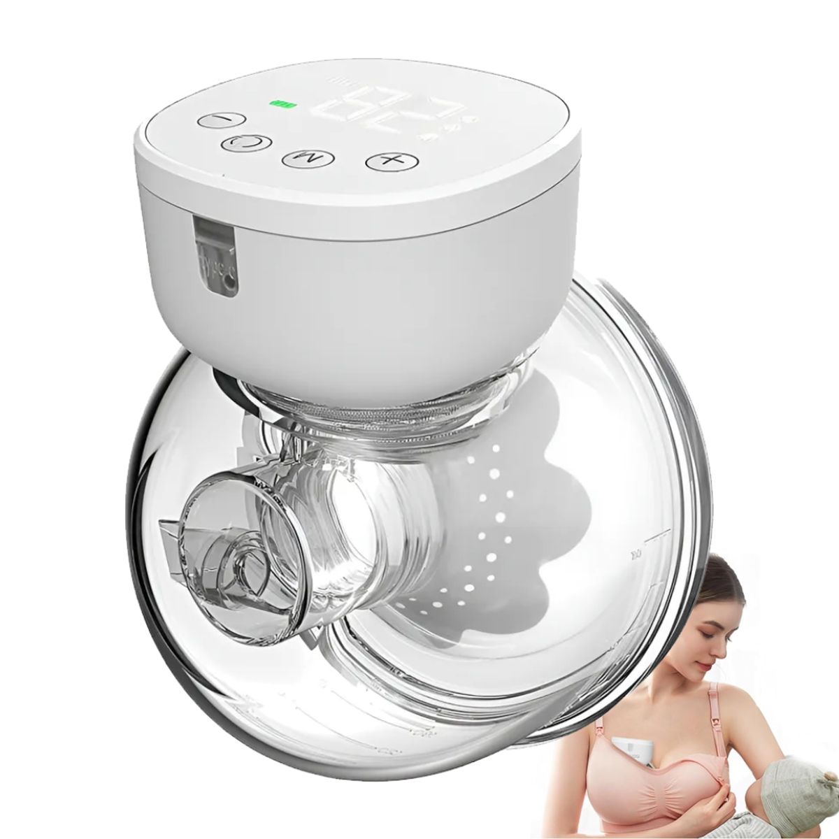 COLME TECHNOLOGY HOME - Extractor De Leche Materna Electrico Portable Manos Libres
