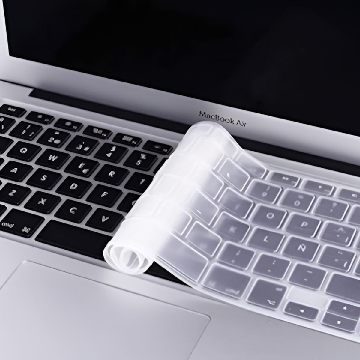 GENERICO - Carcasa Case Para Mac Air 11 A1465 Protector Teclado Español Verde