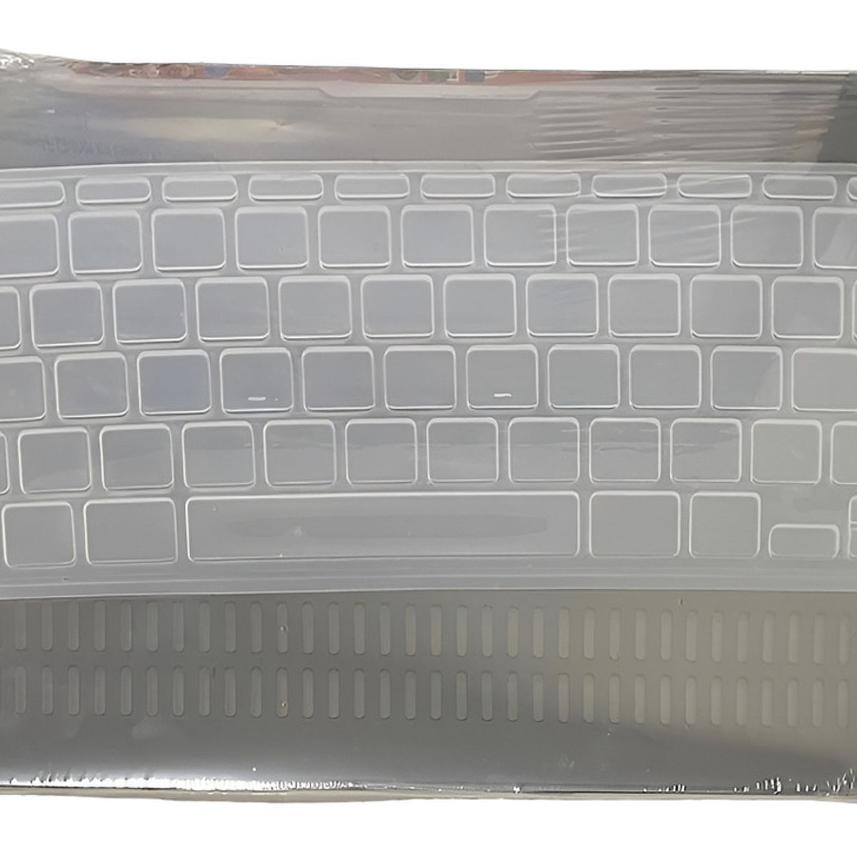 GENERICO - Carcasa Case Para Mac Air 11 A1465 Protector Teclado Español Gris